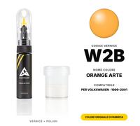 Vernice Ritocco Per Volkswagen W2B Orange Arte Set Vernice Auto Riparazione