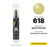 Vernice Ritocco Per Volvo C30 618 Hello Yellow Kit Carrozzeria Vernice Ritocco