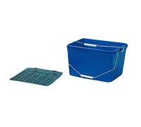 Vernice secchio e vassoio, blu, 16 l