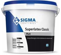 Vernice Sigma Superlatex Classic opaco Pitture per pareti e soffitti Colori 5 L