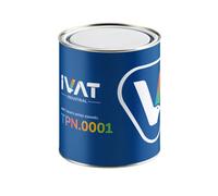 Vernice Smalto Industriale TPN.0001 Bianco Opaco Base Nitro 750 ml Ivat