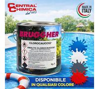 Vernice Smalto per Piscine al Clorocaucciù 5 Kg Tutti i Colori RAL e NCS