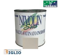 Vernice Smalto Sintetico Satinato Inodore NIVOLIN SETA TASSANI per Ferro e Legno
