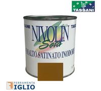 Vernice Smalto Sintetico Satinato Inodore NIVOLIN SETA TASSANI per Ferro e Legno