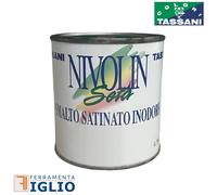 Vernice Smalto Sintetico Satinato Inodore NIVOLIN SETA TASSANI per Ferro e Legno