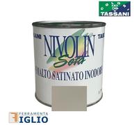 Vernice Smalto Sintetico Satinato Inodore NIVOLIN SETA TASSANI per Ferro e Legno
