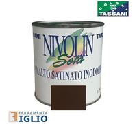 Vernice Smalto Sintetico Satinato Inodore NIVOLIN SETA TASSANI per Ferro e Legno