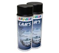 Vernice Spray 2 x 400 ML Vernice Spray Lattina Nero Opaco Dupli-Color 385872
