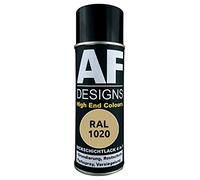 Vernice spray 4 in 1 RAL 1020, colore giallo oliva