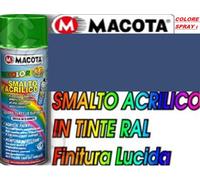 Vernice Spray 400ml OGNI COLORE RAL NON COLA Lucido Opaco MACOTA + impugnatura