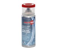 Ambro-Sol Smalto Spray a Base Acqua, a Basse Emissioni, Ritocco per Metalli, Legno, Vetro, Ceramica e Plastica, Conforme EN 71-3, Colore Rosso Fuoco RAL 3000, 400 ml