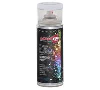 Ambro-Sol V400DIAM1 Smalto / Vernice Finiture Speciali Diamantati, Smalto Metallizzato a Base di Glitters Perlescenti, Bomboletta Spray in Banda Stagnata Riciclabile 400 ml, Grigio