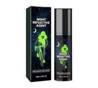 Vernice spray brillante - Vernice spray fluorescente | Vernice luminosa riflettente a lunga durata | Arte con vernice spray | Vernice spray per guida notturna per vestiti, biciclette, skateboard, tela