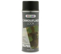 Vernice spray Dupli-Color Camouflage Nero catrame opaco 400 ml RAL 9021 Nero catrame