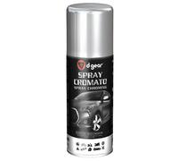 VERNICE SPRAY EFFETTO CROMO CROMATO CROMATURA 200ML AUTO MOTO D-GEAR