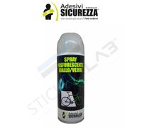Vernice spray fosforescente luminescente che si illumina al buio in 3 colori