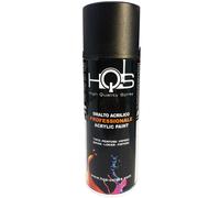 Vernice Spray HQS Smalto Acrilico Nero Opaco 400 ml per Auto