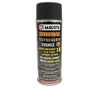 VERNICE SPRAY NERA TEXTURIZZATA PARAURTI MACOTA DUECOLOR PLASTICA E GOMMA 400ml