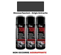 Vernice Spray Paraurti Plastica Antracite Rinnova Fascioni VMD Formato a Scelta