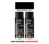 Vernice Spray per Paraurti Plastica Nero Effetto Goffrato HQS Formato a Scelta