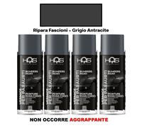 Vernice Spray per Paraurti Plastica Rinnova Fascioni Antracite Auto 4 PZ HQS