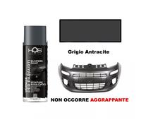 Vernice Spray per Paraurti Plastica Rinnova Fascioni Antracite Auto Moto HQS