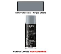 Vernice Spray per Paraurti Plastica Rinnova Fascioni Grigio HQS Formato a Scelta