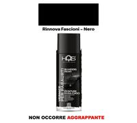 Vernice Spray per Paraurti Plastica Rinnova Fascioni Nero HQS Formato a Scelta