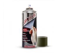 Vernice Spray Removibile Pellicola Protettiva Wrapper Grigio Verde 400ml Metalli Plastica