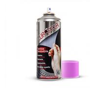 Vernice Spray Removibile Wrapper Fluo Fuxia 400ml per Metalli Plastica Vetro Legno