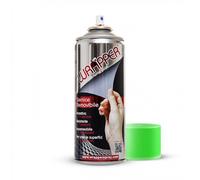 Vernice Spray Removibile Wrapper Fluo Verde 400ml Protegge Impermeabilizza Multisuperficie
