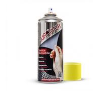Vernice Spray Removibile Wrapper Giallo Fluo 400ml Protezione Impermeabilizzante