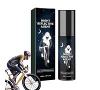 Vernice Spray Riflettente - Spray Per Ciclismo Per Notte All'aperto | Vernice In Tessuto Luminoso Di Lunga Durata | Glow In The Dark Multi- Lacker, Visibile Solo Nel Buio | Ideale Per L'arte, A