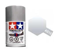 Vernice Spray Tamiya As-12 Aircraft Bare Metal Silver