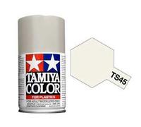 Tamiya TS-45 Bianco Perlatato 100 Ml, Vernice Spray Per Auto Modelli