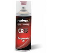 VERNICE SPRAY TRASPARENTE 2K BICOMPONENTE LUCIDO O OPACO 400ML ROLMA CR15 CR 16
