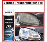 Vernice Spray Trasparente Lucido per Fari Auto Rinnova Rigenera Fanali Opachi nm