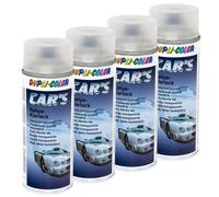 Vernice Trasparente 4 x 400 ML Opaco Dupli Color Cars Spray 720352