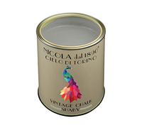 Vernice Vintage Chalk Shabby a Base di Acqua, per Interni ed Esterni, Aspetto Opaco, Made in Italy, Colore Cielo di Torino - Formato 1 lt