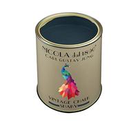 Vernice Vintage Chalk Shabby a Base di Acqua, per Interni ed Esterni, Aspetto Opaco, Made in Italy, Colore Carl Gustav Jung - Formato 0,25 lt