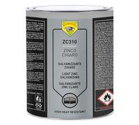 Vernice Zincante a Freddo Zinco Galvanizzante Chiaro Protettinoda 400 ml a 4 kg.