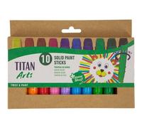 Vernici a tempera solide Titan Arts Multicolore 10 Pezzi