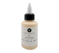 Vernici Aerografiche Narrative Cosmetics a base di alcol - 2 fl oz, sicure per la pelle, ad asciugatura rapida, impermeabile, resistente al sudore e al trasferimento, trucco FX - Light Flesh