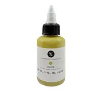 Vernici Aerografiche Narrative Cosmetics a base di alcol - 2 fl oz, sicure per la pelle, ad asciugatura rapida, impermeabile, resistente al sudore e al trasferimento, trucco FX - Olive
