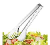 Vernici in metallo per cucinare: pinze per spaghetti con denti, pinze per barbecue, utensili da cucina | Fette veloci che servono pinze per la casa, uso del ristorante, pinze