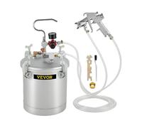 Verniciatore a Spruzzo con Pistola Serbatoio 10lt Spruzzatore Vernice Pressione