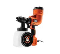 Black & Decker Pistola a spruzzo per verniciare imbiancare Professionale Verniciatore Capacità 1,2 Litri Potenza 400 Watt - HVLP200