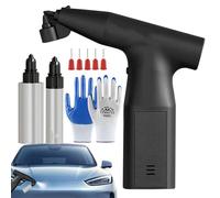 Verniciatore A Spruzzo Elettrico - Pistola Verniciatrice Elettrica a Batteria | Attrezzo Per Verniciare Portatile,Per Esterni Casa Mobili Staccionata Soffitti Automobilistico Armadi Giardino Rifinitur