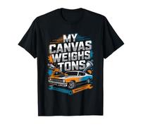 Verniciatore Auto Umorismo Grafica Tecnico Collisioni Maglietta