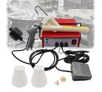 Verniciatura a Polvere Elettrostatica Pistola a spruzzo per elettrostatica, portatile, interruttore a pedale, 30-50KV, per mobili, armadi, recinzioni, muri, porte, lavori fai da te, sedie da